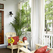 Classic covered porch for cottage living