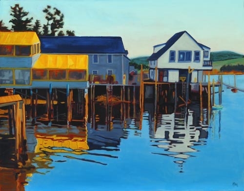 cottage art of Martha Baum