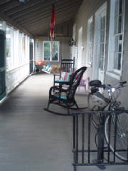 Cottage Porch for Prime Time Fitness on Sullivan's Island SC