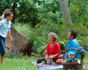 Picnic at Colorado Chautauqua