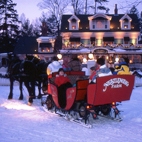 winter evening in Jackson Village - All Things Cottage