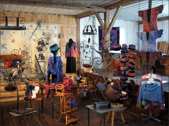 Steel Wool Studio exhibits cottage art in several forms