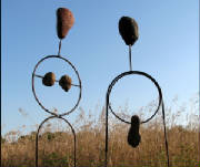 Metal sculpture from Steel Wool Studio artist Don Esser